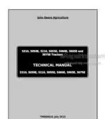 Photo 4 - JD 5310 5050E 5210 5055E 5060E 5075E Technical Manual Tractors TM900619