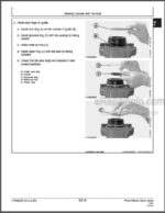 Photo 2 - John Deere 730 733 740 745 750 Technical Manual Front Wheel Drive Axles CTM4820