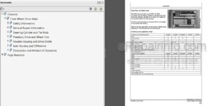 Photo 1 - JD AS MS Series Technical Manual Front Wheel Drive Axles CTM4687