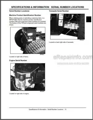 Photo 7 - John Deere 737 757 Technical Manual Mid-Mount Z-Trak TM2003