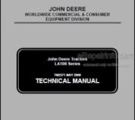 Photo 4 - JD LA100 Series Technical Manual Tractors TM2371