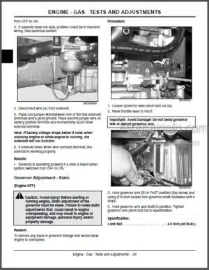 Photo 7 - John Deere 737 757 Technical Manual Mid-Mount Z-Trak TM2199