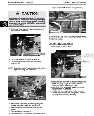 Photo 7 - John Deere PowerTech 4.5L 6.8L Technical Manual Diesel Engine CTM104 17Dec09
