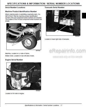 Photo 8 - JD X700 X720 X724 X728 Select Series Ultimate Series Technical Manual Tractors TM2349