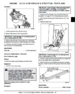 Photo 6 - JD Sabre 1454.2GS 1642HS 17.542HS Technical Manual Lawn Tractors