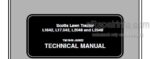 Photo 4 - JD Scotts L1642 L17.542 L2048 L2548 Technical Manual Lawn Tractors TM1949