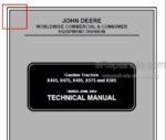 Photo 5 - JD X465 X475 X485 X575 X585 Technical Manual Garden Tractors TM2023