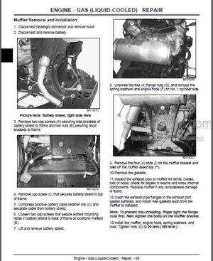 Photo 2 - JD X700 X720 X724 X728 Select Series Ultimate Series Technical Manual Tractors TM2349