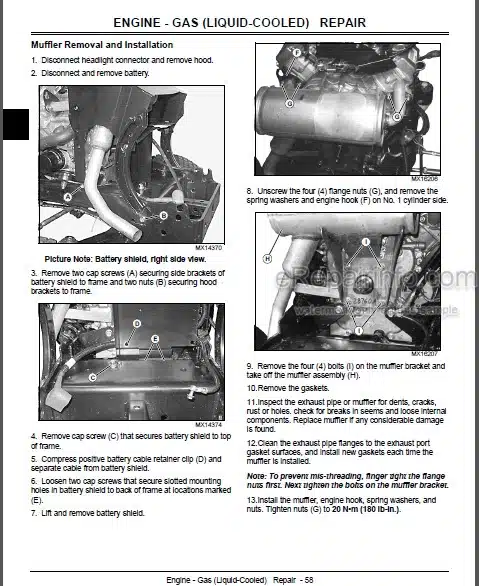 Photo 1 - JD X700 X720 X724 X728 Select Series Ultimate Series Technical Manual Tractors TM2349