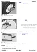 Photo 2 - John Deere Z425 Z435 Z445 Z465 Technical Manual Eztrak Residential Mower TM113019