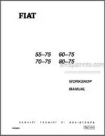 Photo 4 - Fiat 55-75 60-75 70-75 80-75 Workshop Manual Tractors 06910094