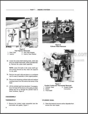 Photo 13 - Ford New Holland 555A 555B 655A Service Manual Tractor Loader Backhoe 40055540A 40055540B