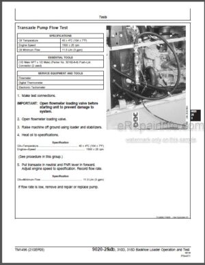 Photo 7 - John Deere 5403 5600 5603 5605 5700 5705 Repair Manual Tractors TM8139