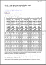 Photo 3 - John Deere 300D 310D 315D Repair Manual Backhoe Loader TM1497