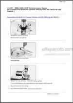 Photo 2 - John Deere 300D 310D 315D Repair Manual Backhoe Loader TM1497