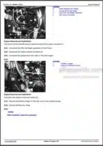 Photo 2 - John Deere 3032E 3036E 3038E Diagnostic And Repair Manual Compact Utility Tractors TM127919