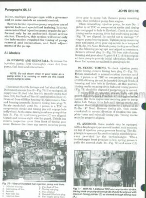 Photo 2 - John Deere 4055 4255 4455 4555 4755 4955 Shop Manual Tractors