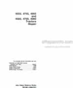 Photo 4 - John Deere 4555 4755 4955 4560 4760 4960 Repair Manual Tractors TM1460