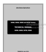 Photo 4 - John Deere 5050E 5055E 5065E 5075E  All Inclusive Technical Manual Tractors TM900319