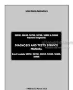 Photo 4 - John Deere 5055E 5065E 5075E 5078E 5085E 5090E Diagnosis And Tests Service Manual Tractors TM801619