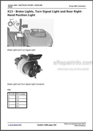 Photo 8 - John Deere 8230T 8330T 8430T Repair Manual Tractors TM2205