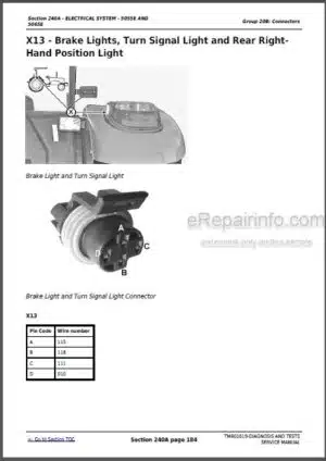 Photo 5 - John Deere 5055E 5065E 5075E 5078E 5085E 5090E Diagnosis And Tests Service Manual Tractors TM801619