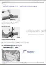 Photo 2 - John Deere 5070M 5080M 5090M 5100M Repair Manual Tractors TM402019
