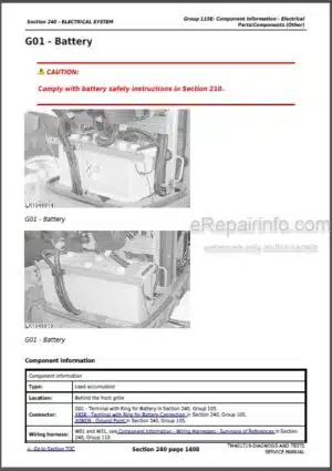 Photo 5 - John Deere 5080R - 5100RN Diagnosis And Tests Service Manual Tractors TM401719