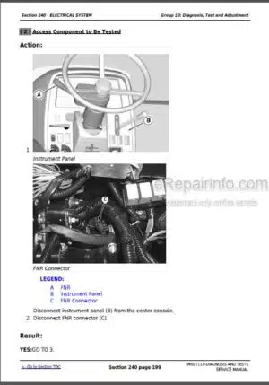 Photo 6 - John Deere 5083E 5093E Diagnosis And Tests Service Manual Tractors TM607119