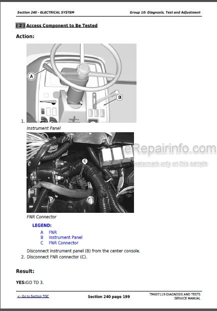 Photo 1 - John Deere 5083E 5093E Diagnosis And Tests Service Manual Tractors TM607119