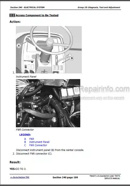 Photo 1 - John Deere 5083E 5093E Diagnosis And Tests Service Manual Tractors TM607119