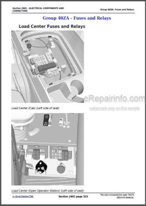 Photo 7 - John Deere 7220 7320 7420 7520 Diagnosis And Tests Technical Manual Tactors TM2047