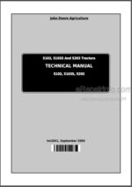 Photo 4 - John Deere 5103 5103S 5203 Technical Repair Manual Tractors TM2041
