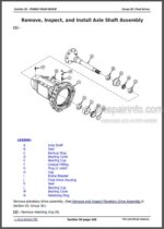 Photo 6 - John Deere 5325N 5425N 5525N Repair Manual Tractors TM2188
