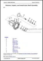 Photo 6 - John Deere 5325N 5425N 5525N Repair Manual Tractors TM2188