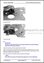 Photo 2 - John Deere 5403 5303 Repair Manual Tractors TM8088
