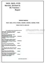 Photo 7 - John Deere 5424 5625 5725 5725HC 5425HC 5625HC 5425N 5725N Repair Manual Tractors TM6032