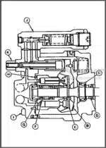 Photo 6 - John Deere 544E 544ELL 544ETC 624E 644E Repair Manual Loader TM1414