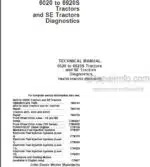 Photo 4 - John Deere 6020 - 6920 6020SE - 6520SE Diagnistic Repair Manual Tractors TM4726