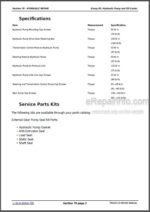 Photo 5 - John Deere 6100D 6110D 6115D 6125D 6130D 6140D Repair Manual Tractors TM605019