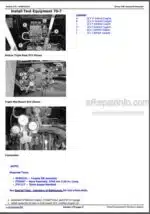 Photo 2 - John Deere 6100D 6110D 6115D 6125D 6130D Diagnostics Technical Manual Tractors TM608719