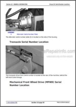 Photo 2 - John Deere 6103 6203 6403 6603 Repair Manual Tractors TM6020