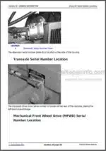 Photo 2 - John Deere 6103 6203 6403 6603 Repair Manual Tractors TM6020