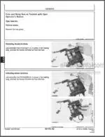 Photo 2 - John Deere 6120 To 6420 6120L To 6520L Repair Manual Tractors TM4647