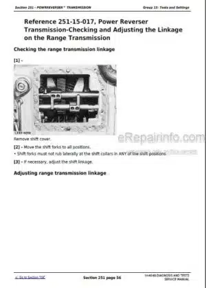 Photo 8 - John Deere Z625 Z645 Z655 Z665 Diagnistic And Repair Manual EZtrak Residential Mower TM113119