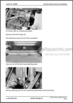 Photo 2 - John Deere 6405 6605 Repair Manual Tractors TM4578