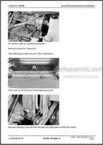 Photo 2 - John Deere 6405 6605 Repair Manual Tractors TM4578