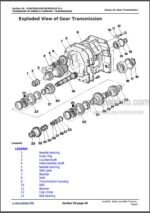 Photo 4 - John Deere 6405 6605 Repair Manual Tractors TM4578