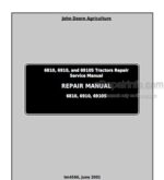 Photo 4 - John Deere 6810 6910 6910S Repair Manual Tractors TM4566