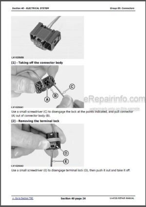 Photo 1 - John Deere 6810 6910 6910S Repair Manual Tractors TM4566